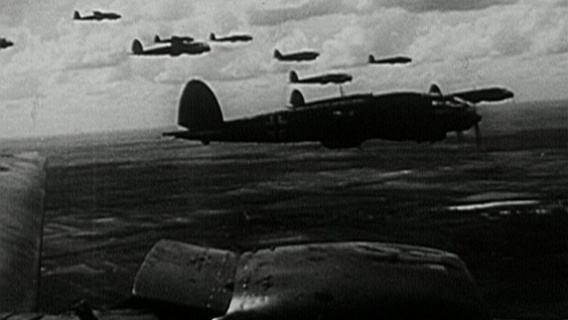 German bombers en route to Poland