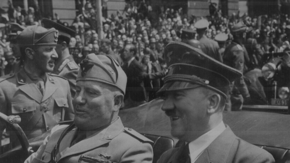 Mussolini and Hitler