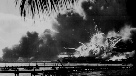 Pearl Harbour, the event that forced the US into the war